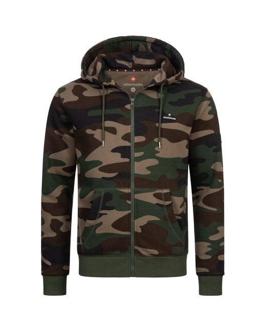Höhenhorn Hoodie Katan Hoody in Green für Herren