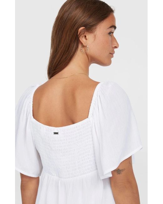O'neill Sportswear White ' Tanktop O`NEILL Web-Oberteil Huges Weiß S