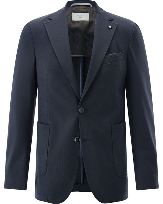 Carl Gross Sakko CG Fabian-J SV in Blue für Herren