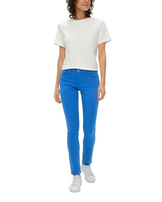 S.oliver Blue Slim-fit-Jeans Betsy im 5-Pocket-Style