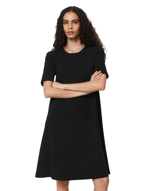Marc O' Polo Black Jerseykleid aus elastischem Organic Cotton