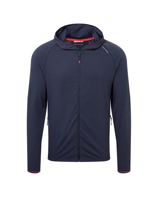 Craghoppers Langarmshirt in Blue für Herren