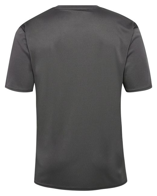 Hummel T-Shirt hmlESSENTIAL JERSEY /S STEEL GRAY für Herren