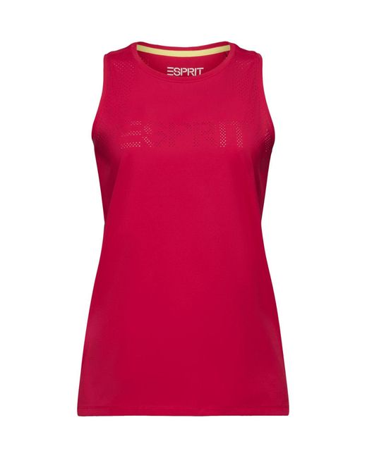 Esprit Sports Pink T-Shirt Ärmelloses Active Top (1-tlg)