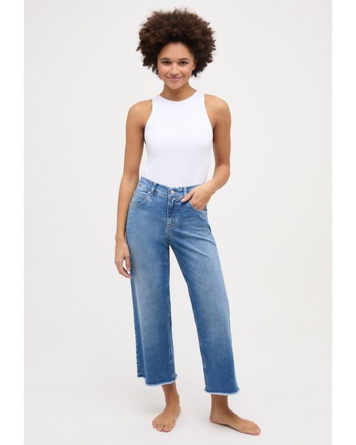 ANGELS Blue Straight-Jeans