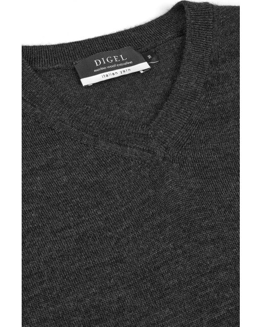 DIGEL Strickpullover Fabrizio / (1-tlg) in Gray für Herren