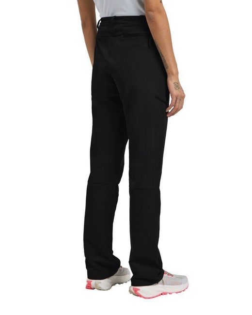 Jack Wolfskin Black Softshellhose Softshell-Wanderhose GEIGELSTEIN PANTS W