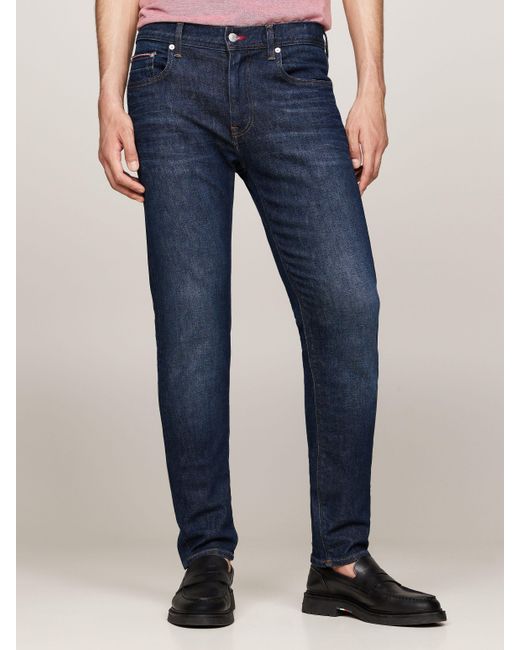 Tommy Hilfiger Fit-Jeans SLIM BLEECKER PSTR in Blue für Herren