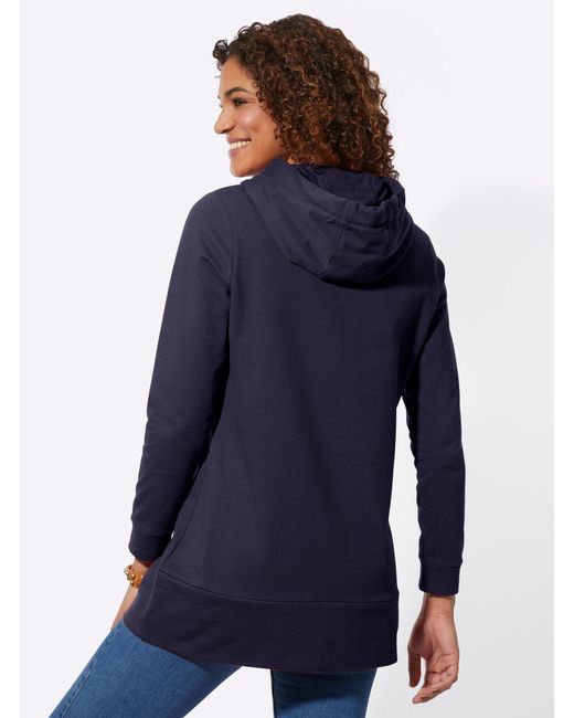WITT Blue Sweater Longsweatshirt