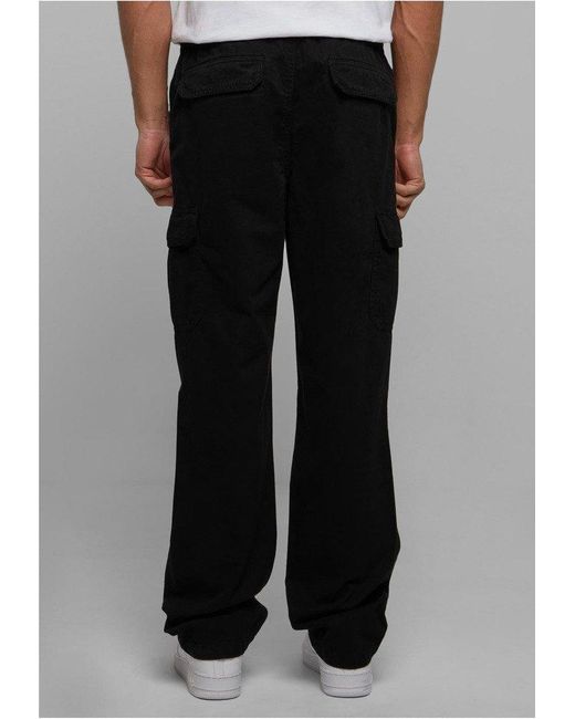 Urban Classics Cargohose Cotton Cargo Pants in Black für Herren