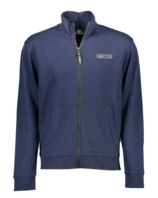 Philipp Plein Sweatshirt Blau mit Reißverschluss und in Blue für Herren