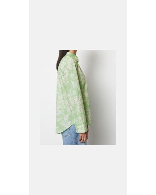 Marc O' Polo Green Blusentop Blouse, casual fit