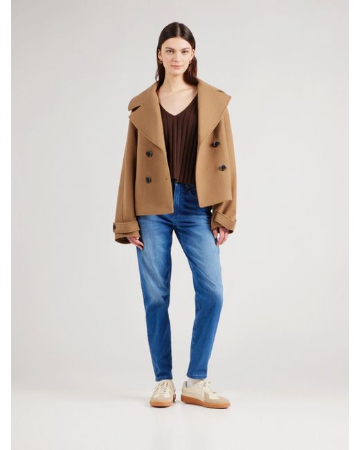 M·a·c Blue Regular-fit-Jeans Carol (1-tlg) Patches