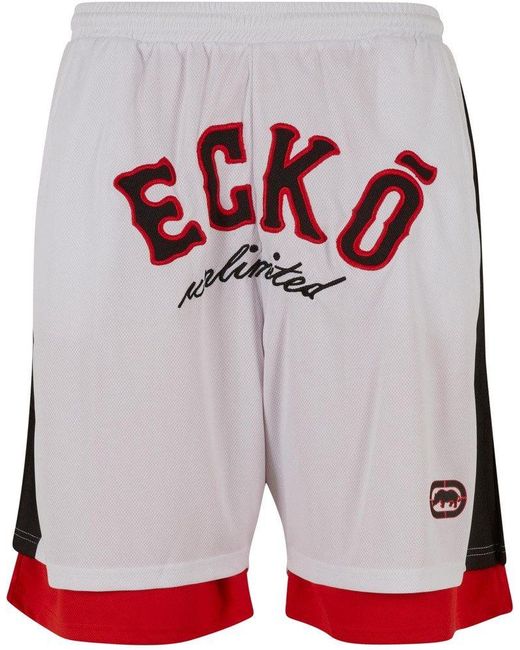 Ecko' Unltd Shorts Bball in Red für Herren