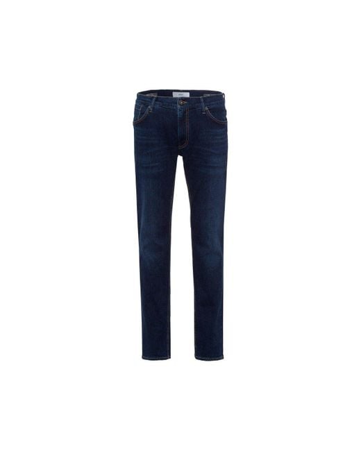 Brax Straight-Jeans blau regular (1-tlg) in Blue für Herren