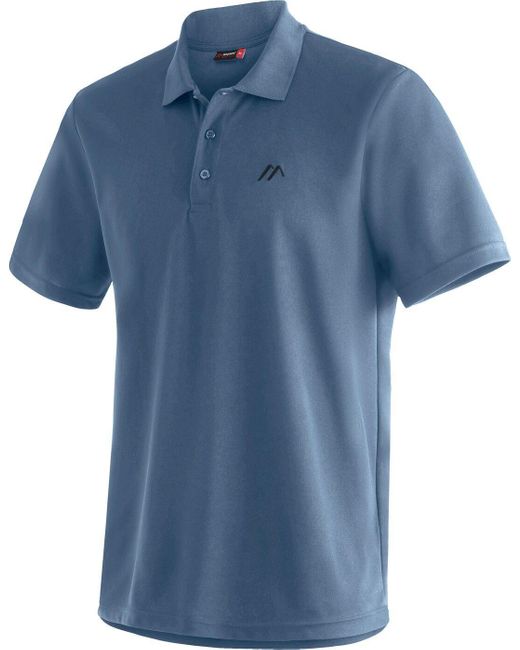 Maier Sports Poloshirt Ulrich M10383 ensign blue für Herren