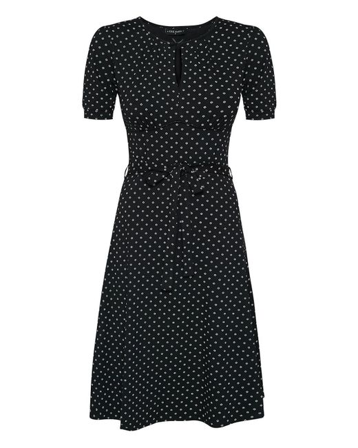 Vive Maria Black A-Linien-Kleid Vintage Èmelie