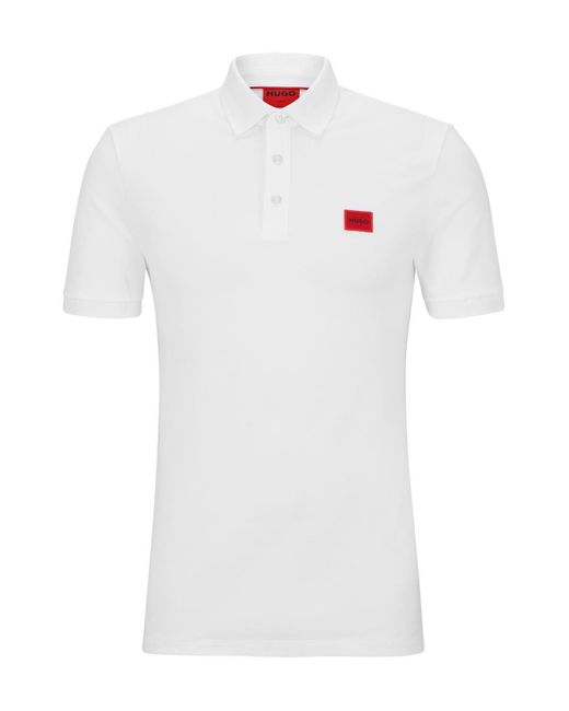 HUGO T-Shirt Dereso232 10231467 01 in White für Herren