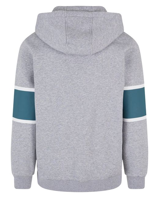 Starter Black Label Kapuzensweatshirt Black Label Starter Across Stripe Hoodie (1-tlg) in Gray für Herren