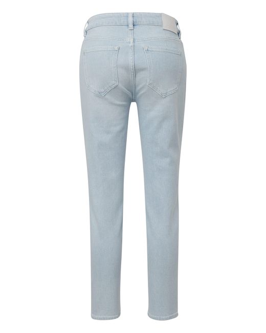 comma casual identity Blue 5-Pocket- Jeans mit schmalem Bein Waschung