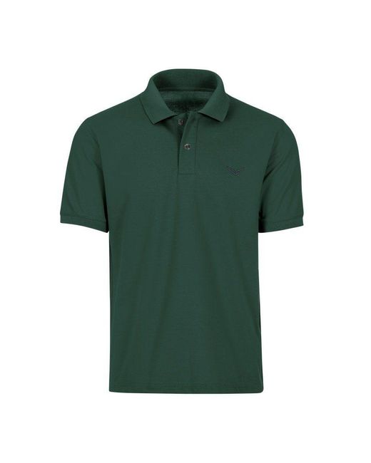 Trigema Green Poloshirt DELUXE Piqué (1-tlg)