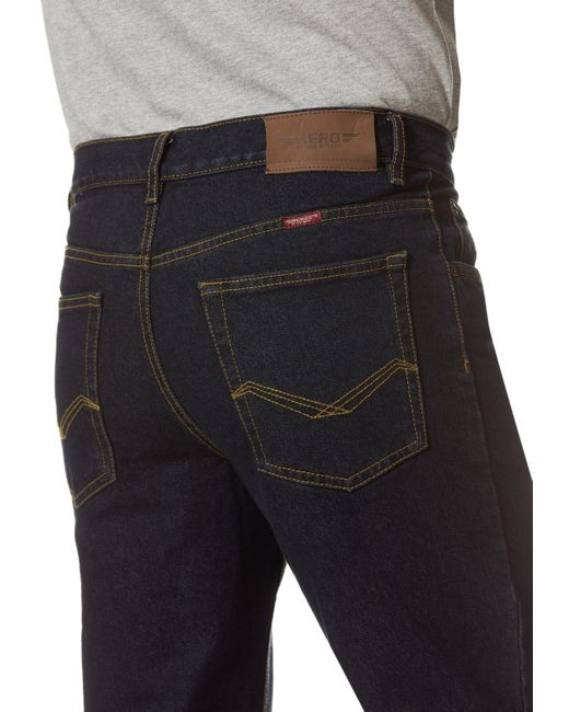 HERO by John Medoox 5-Pocket-Jeans Denver Denim Regular Straight Rigid in Black für Herren