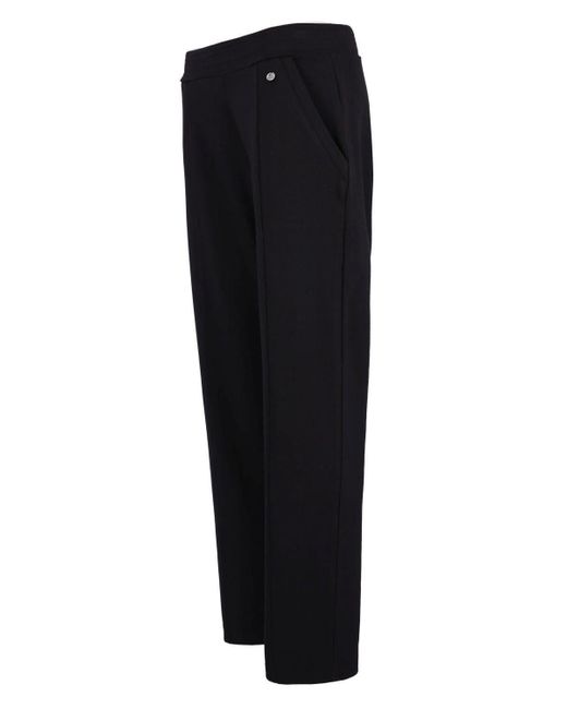 Hajo Black Stoffhose Hose Marlene Form
