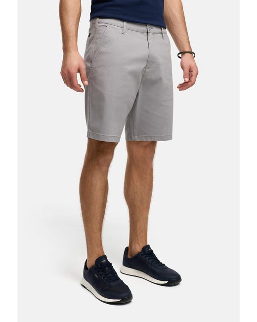 INDICODE Chinoshorts INSeven mit dezenten Gesäßtaschen in Gray für Herren