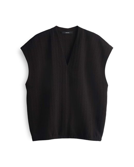 someday. Black Sweatshirt UBECCA Regular in zarter Strickoptik