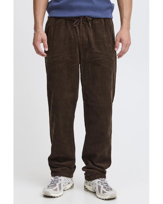 Solid SDGutti Cordhose mit elastischem Bund in Black für Herren