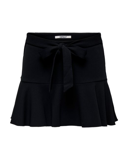 ONLY Black Minirock ONLPOPTRASH MW LIFE SKATE SKIRT PNT