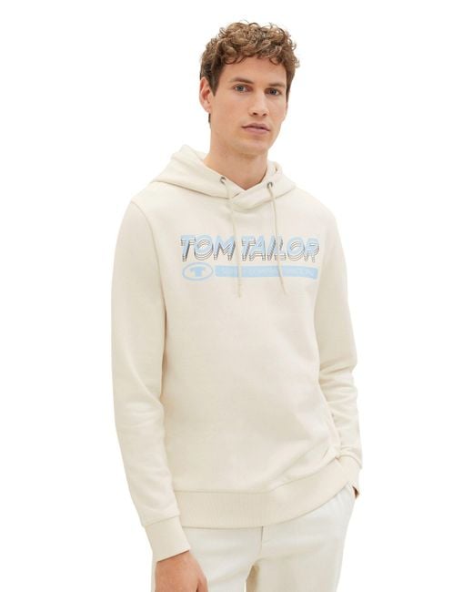 Tom Tailor Sweatshirt (1-tlg) in White für Herren