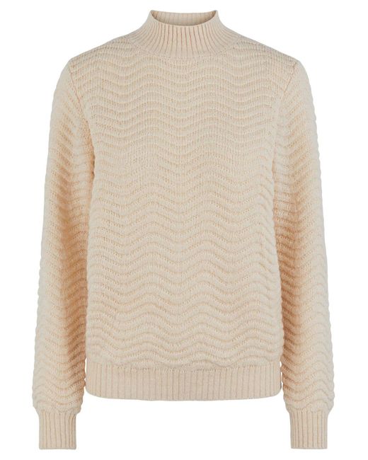 Y.A.S Natural Strickpullover Pullover YASBETRICIA (1-tlg)
