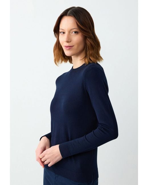 Jimmy Key Blue Strickpullover