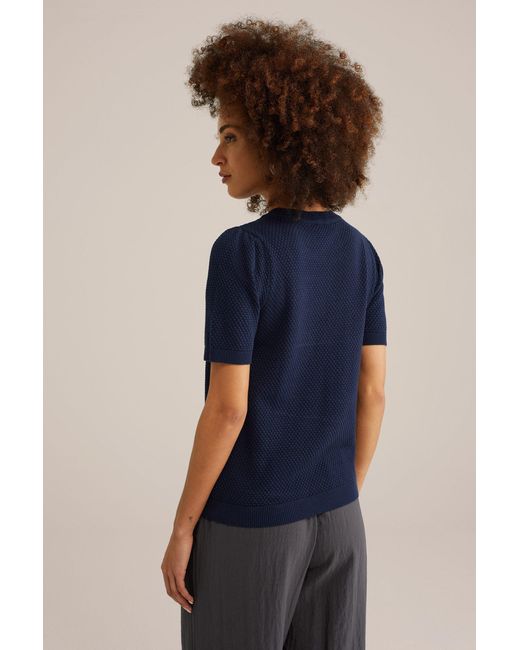 WE Fashion Blue Longpullover