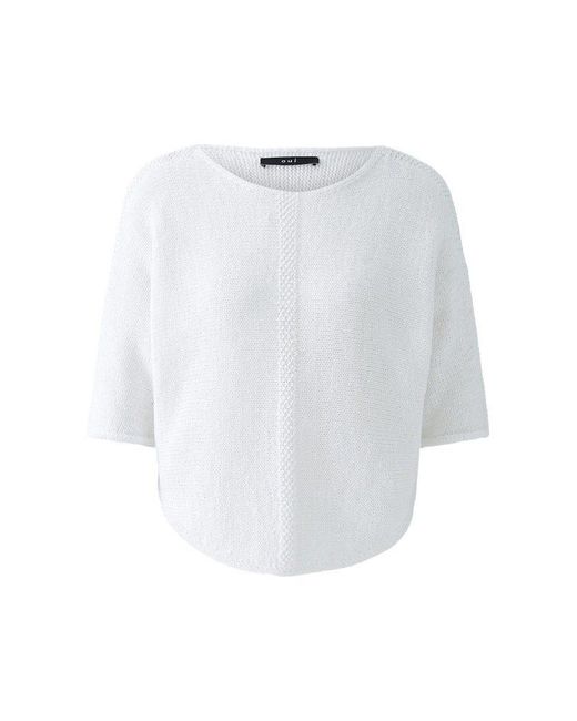 Ouí White Strickpullover