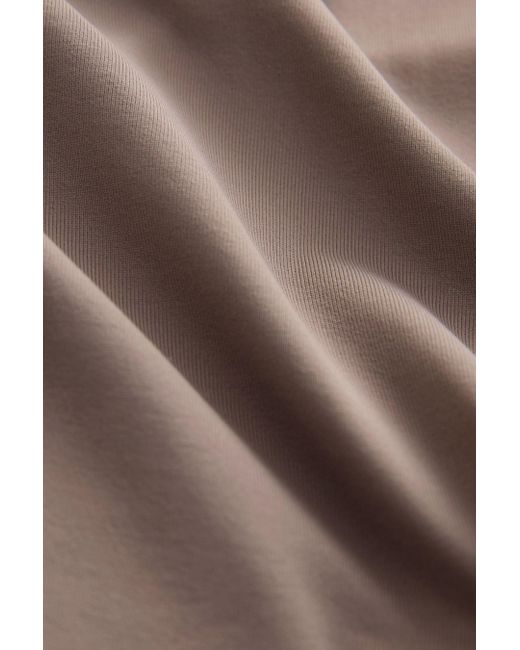 Next Brown Langarmshirt Weiches Langarmoberteil mit V-Ausschnitt (1-tlg)