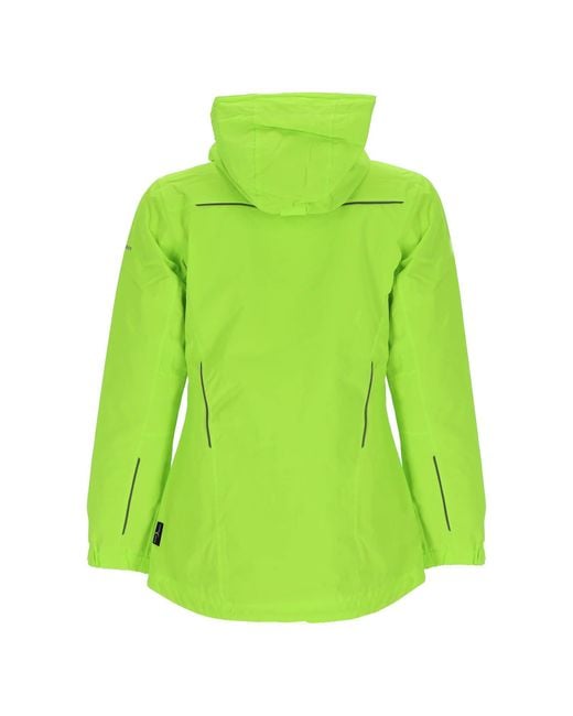 Blue Wave Green Funktionsjacke Regenjacke Klea