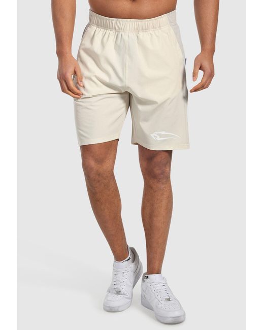 Smilodox Shorts Powerfit Triple in Natural für Herren
