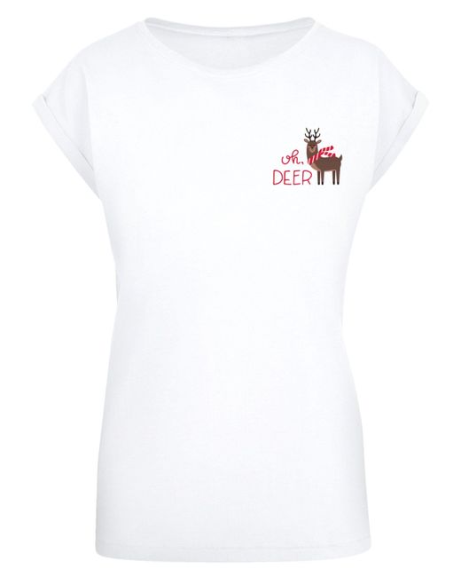 F4NT4STIC Shirt Christmas Deer Premium Weiß in | Band Qualität, DE Rock-Musik, Lyst
