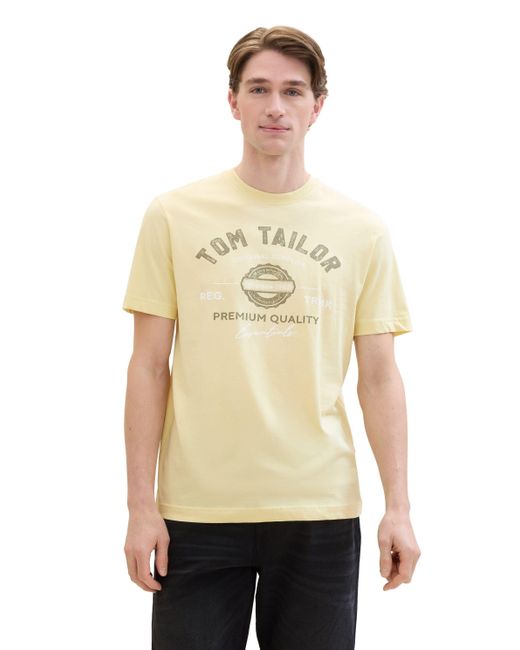 Tom Tailor T-Shirt in White für Herren