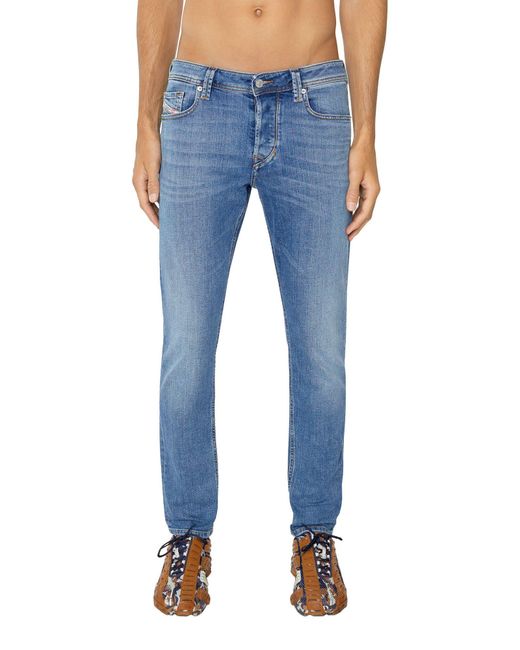 DIESEL Fit- Larkee-Beex 009ZR Jeans Hose Regular Tapered in Blue für Herren