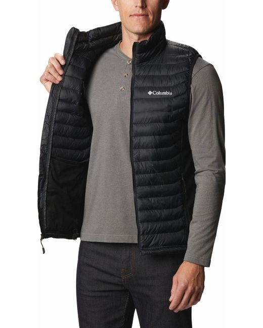Columbia Outdoorjacke Powder Pass Vest BLACK für Herren
