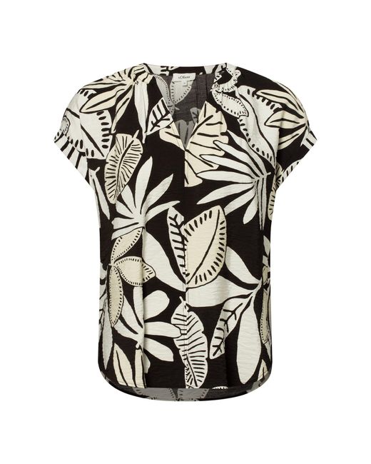 S.oliver Black Shirtbluse