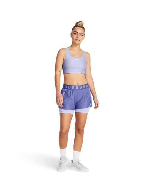 Under Armour Blue ® --- PLAY UP 2-IN-1 SHORTS