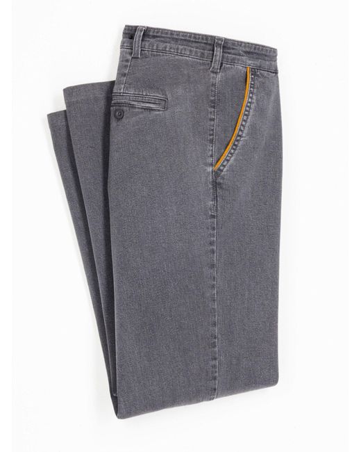Sieh an! Chinohose Jeans in Gray für Herren
