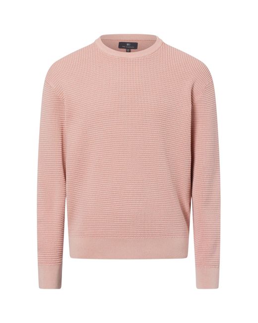 Nils Sundström Strickpullover in Pink für Herren