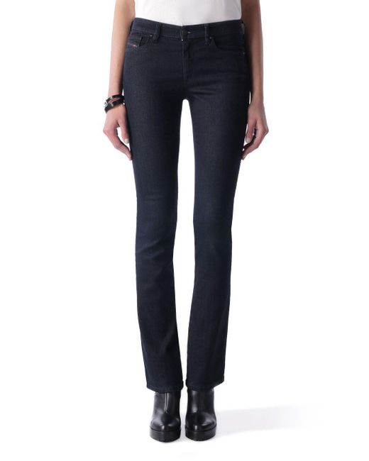 DIESEL Blue Doris-B 0609P Jeans Hose Slim Bootcut