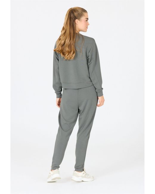 Endurance Gray Sweatshirt Jade aus angenehm weichen Material