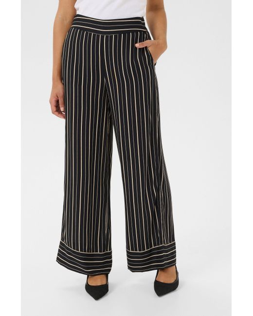Kaffe Black Stoffhose Casual Hose BPluna